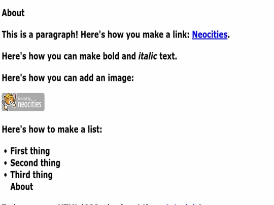 index screenshot