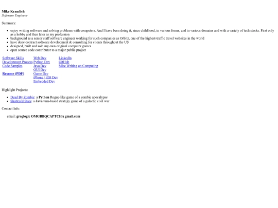 index screenshot