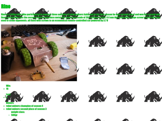 rino screenshot