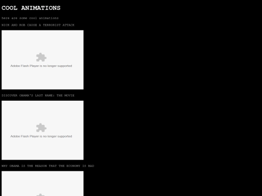 animations screenshot