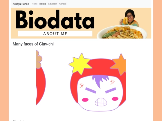 biodata screenshot