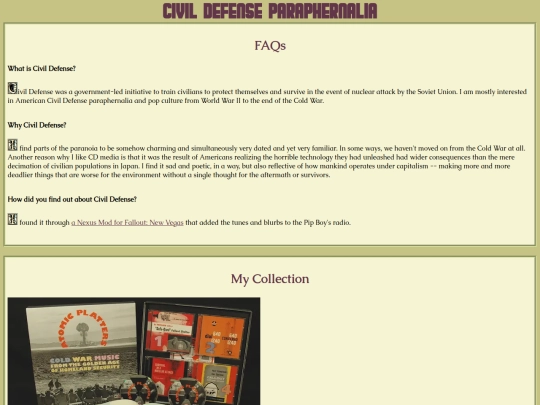 collections/civildefense screenshot