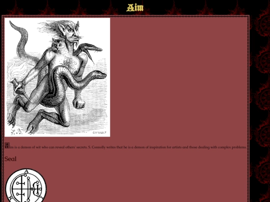 demonolatry/aim screenshot