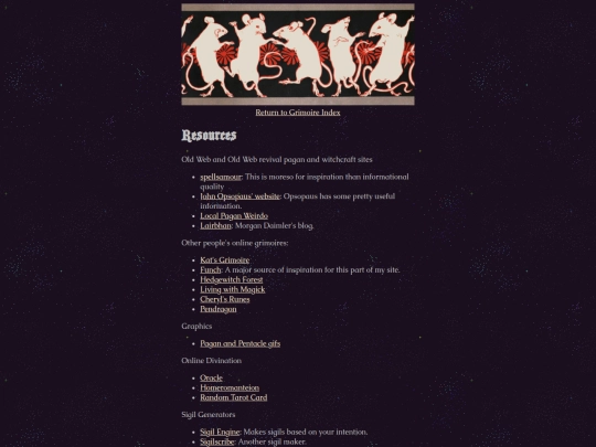 grimoire/resources screenshot