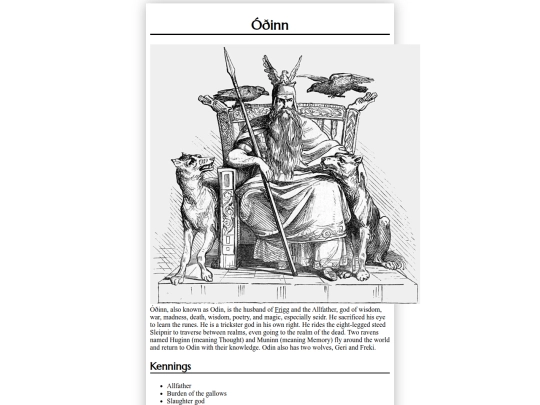 heathenry/odin screenshot