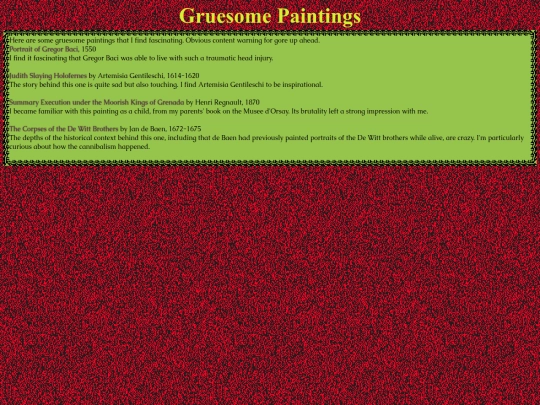 horror/paintings screenshot