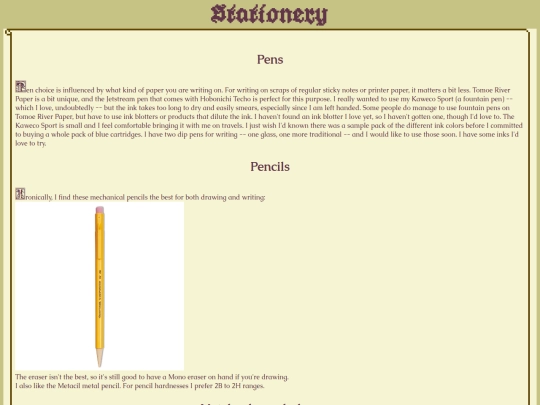 misc/stationery screenshot