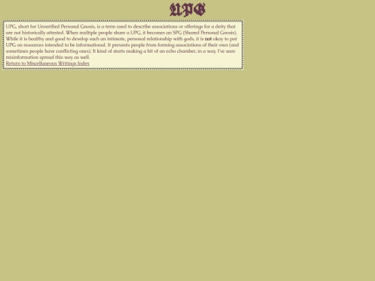 misc/upg screenshot