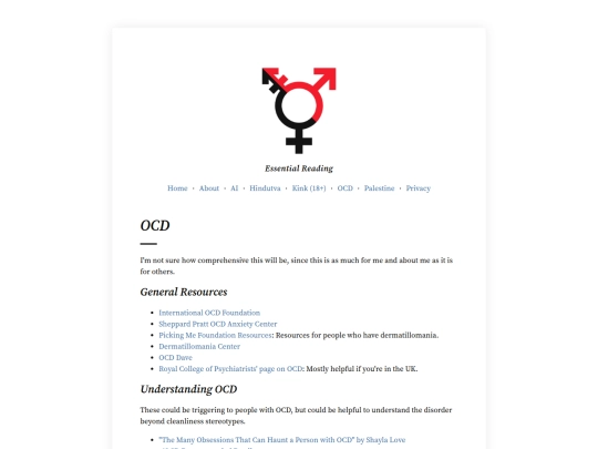 reading/ocd screenshot
