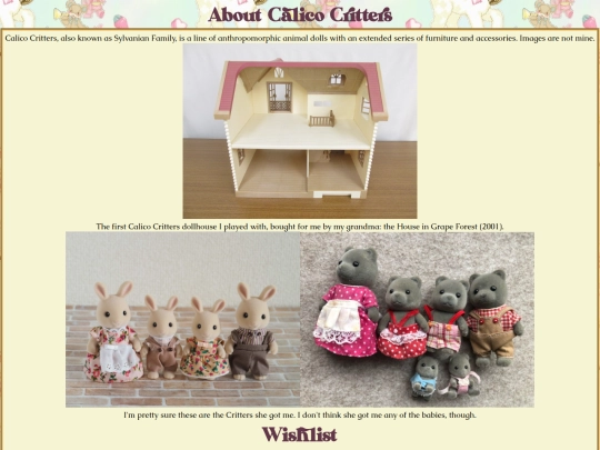 shrines/calicocritters screenshot