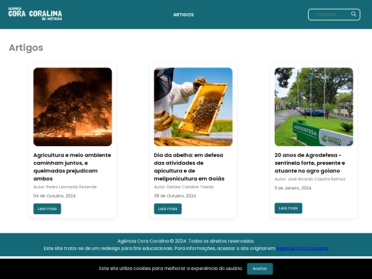 PI2/artigos screenshot