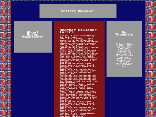songreviews/anotherbelieverrufuswainright screenshot