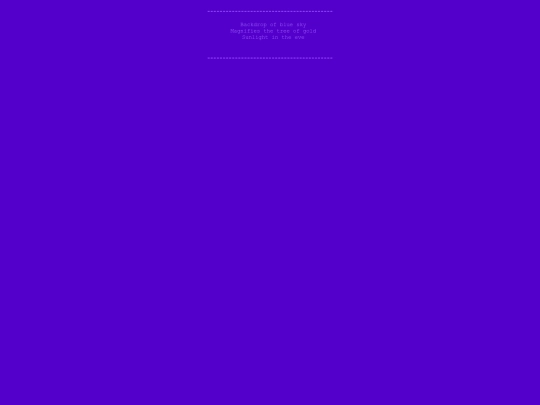 haikus/haiku8 screenshot