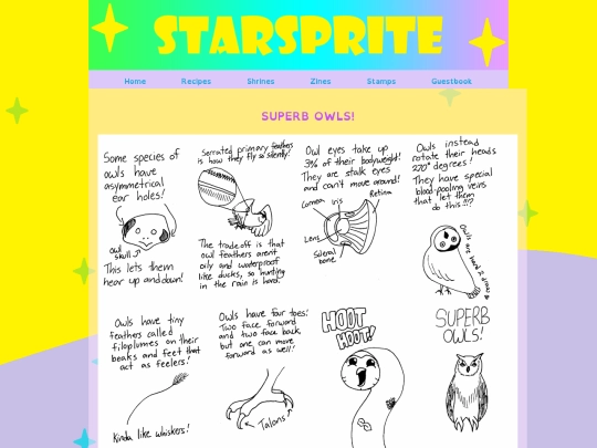 Zines/SuperbOwls screenshot