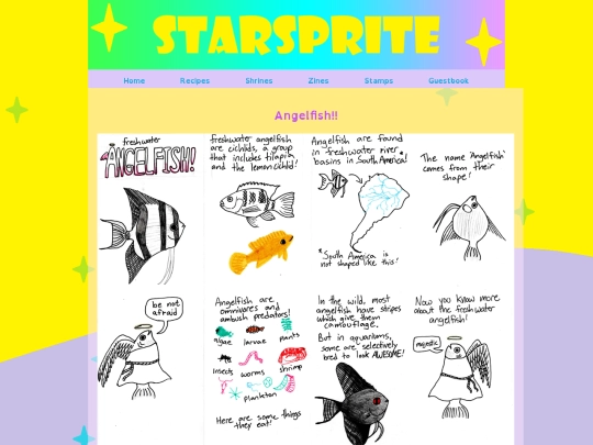 Zines/angelfish screenshot