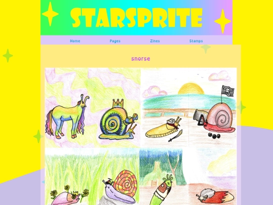 Zines/snorse screenshot