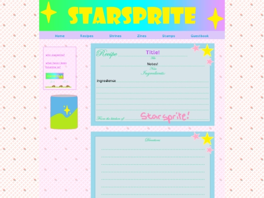 recipes/blankrecipe screenshot