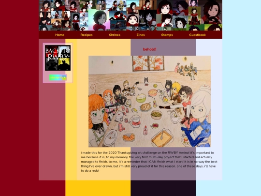 shrines/RWBY/RWBYsterpiece screenshot