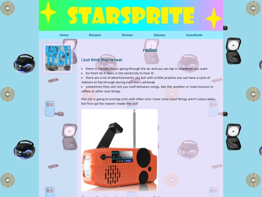 shrines/physical media/radios screenshot