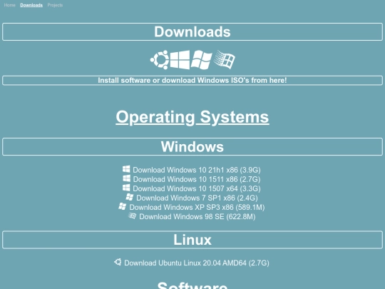 downloads screenshot