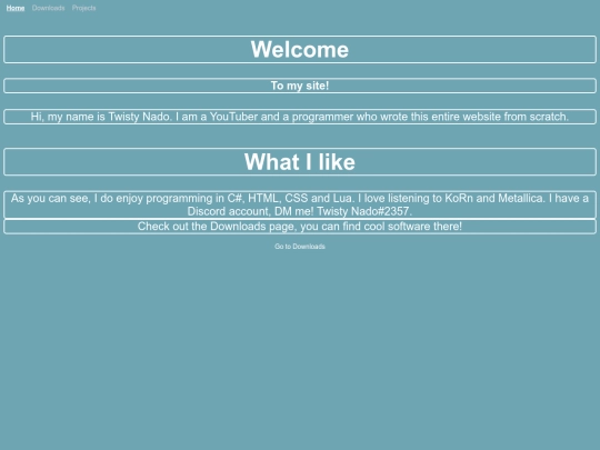 index screenshot