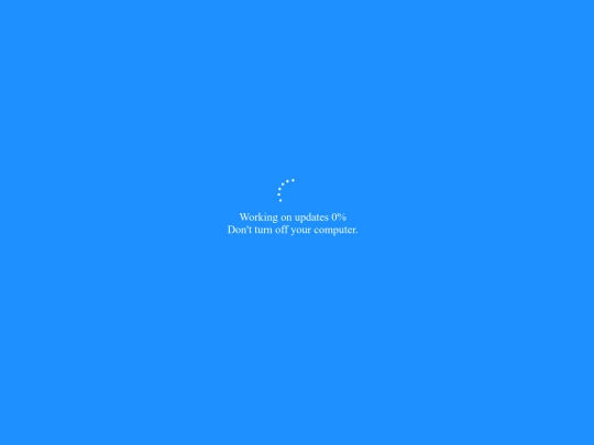 windows10update screenshot