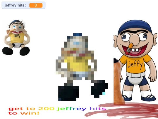 jeffreyclickergame! screenshot