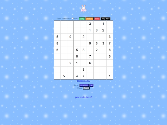 Games/sudokugame screenshot