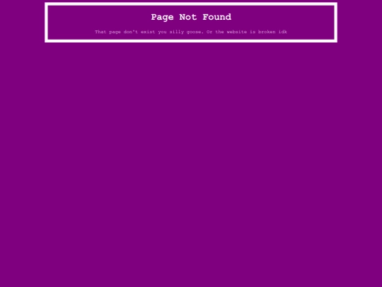 not_found screenshot