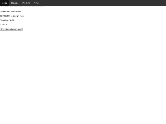 transactions screenshot