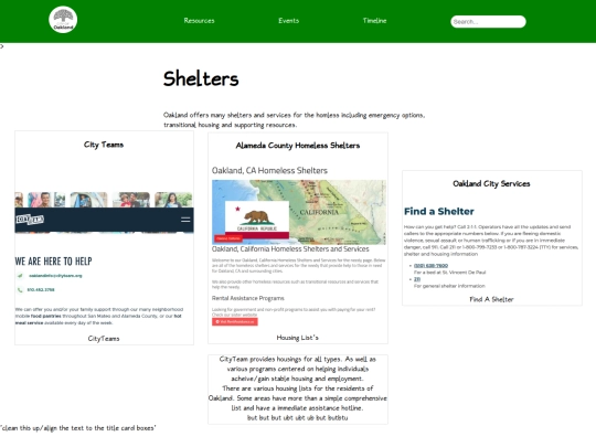 Shelter screenshot