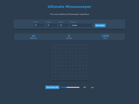 minesweeper screenshot