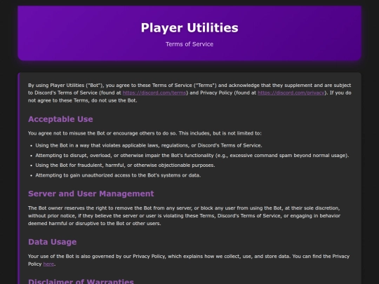 tos screenshot