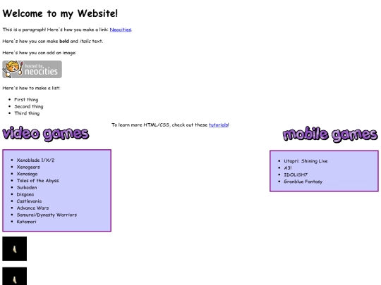 tryingout screenshot