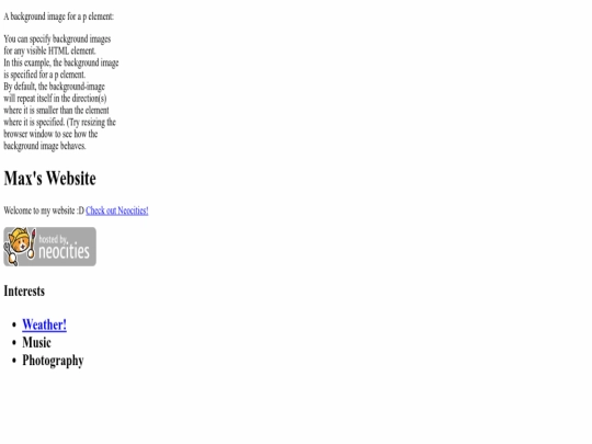 index screenshot