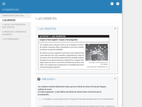 competencies/1_les_crispetes screenshot