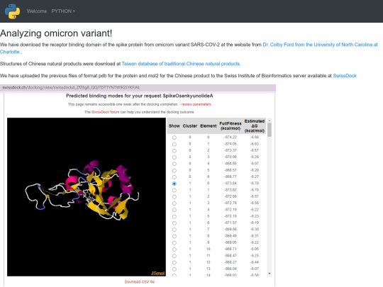 covid19 screenshot