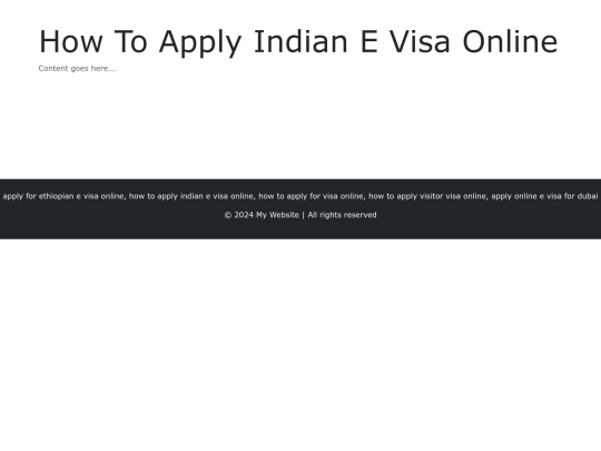 how-to-apply-indian-e-visa-online screenshot