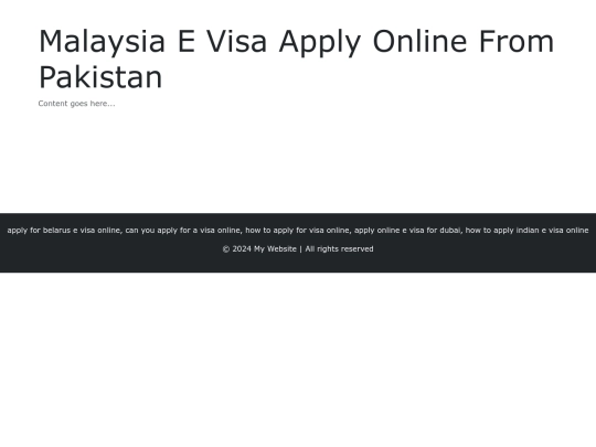 malaysia-e-visa-apply-online-from-pakistan screenshot