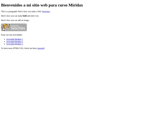 index screenshot