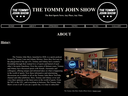 project/about screenshot