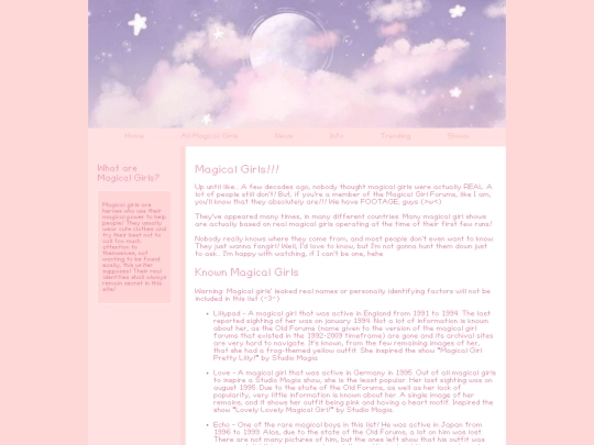 pages/magicalgirls screenshot