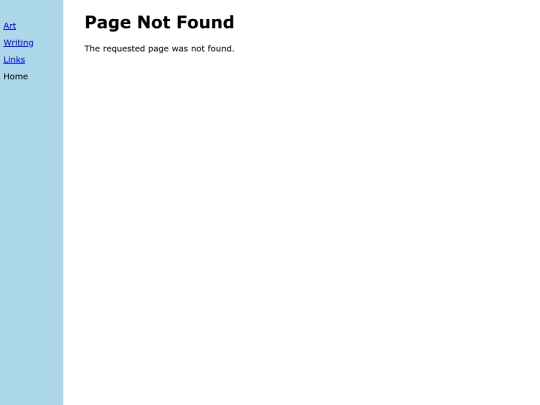 not_found screenshot