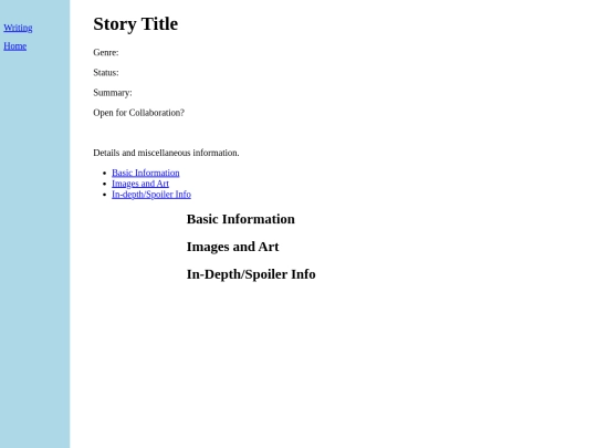 story_info_template screenshot