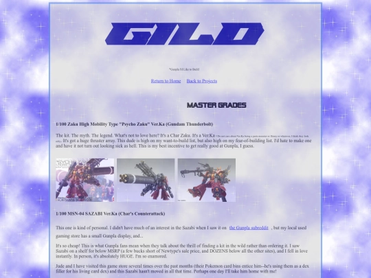 gunplaWishlist screenshot