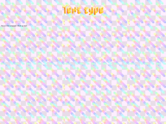 test screenshot