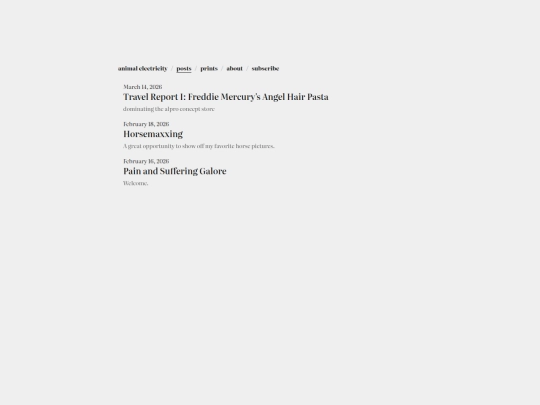 posts screenshot