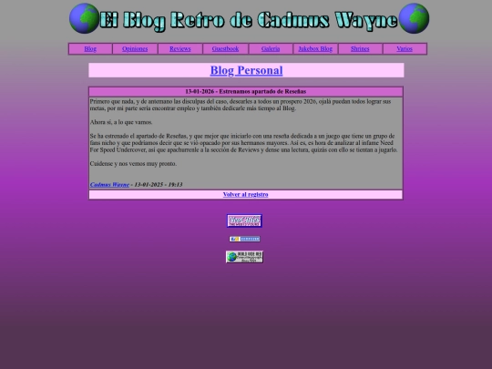 B/13-01-2026-estrenamos-apartado-de-resenas screenshot