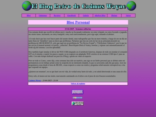 B/23-04-2025-Semanas-solitarias screenshot