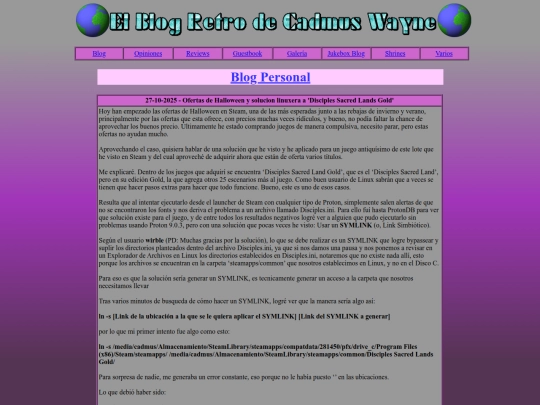 B/27-10-2025-ofertas-de-halloween-y-solucion-linuxera-a-disciples-sacred-lands-gold screenshot